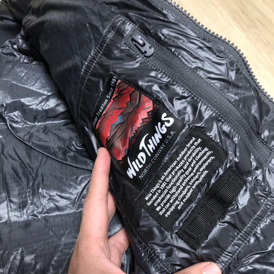 (M) 와일드띵스 WILD THINGS 마운틴 필드 다운 푸퍼 그라파이트 상품이미지7