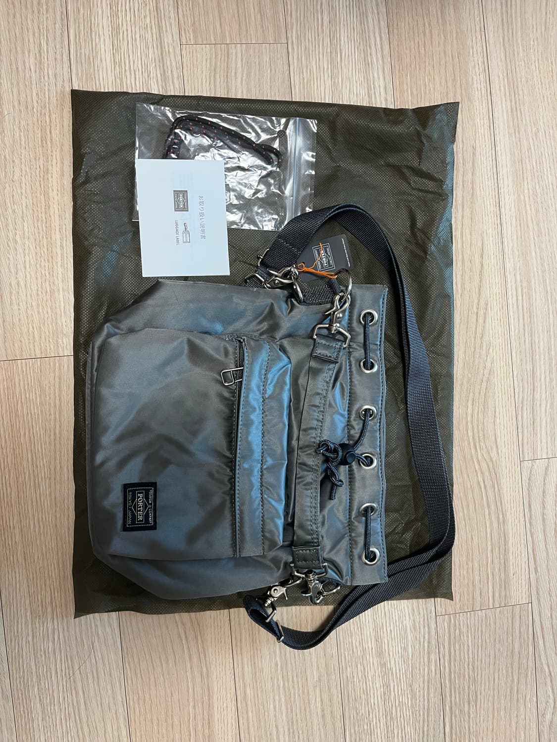 포터 벌룬삭 실버 그레이 상품이미지1