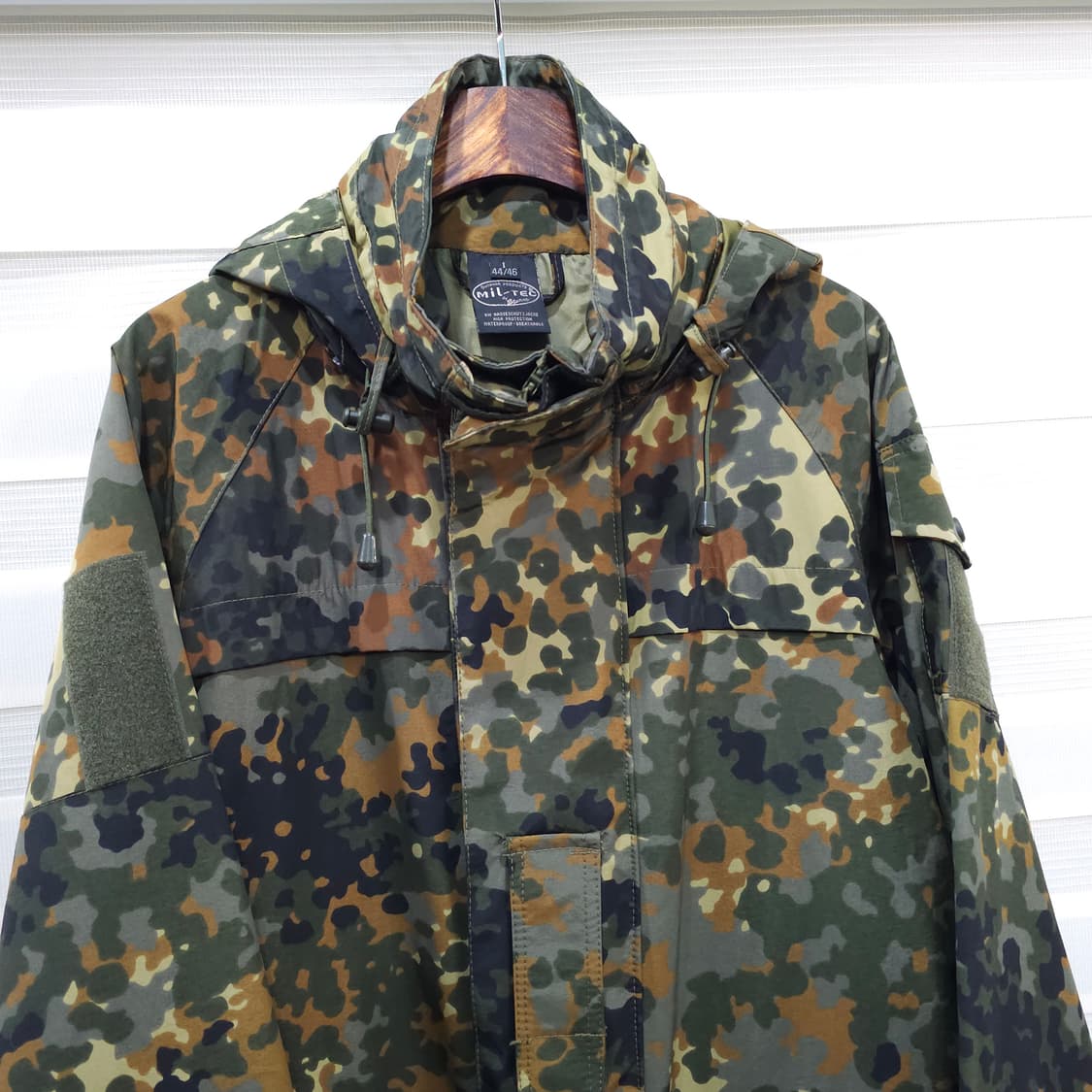 밀텍(Mil-Tec) 독일군 플렉탄 카모 방수 자켓- M-L 정도 상품이미지2