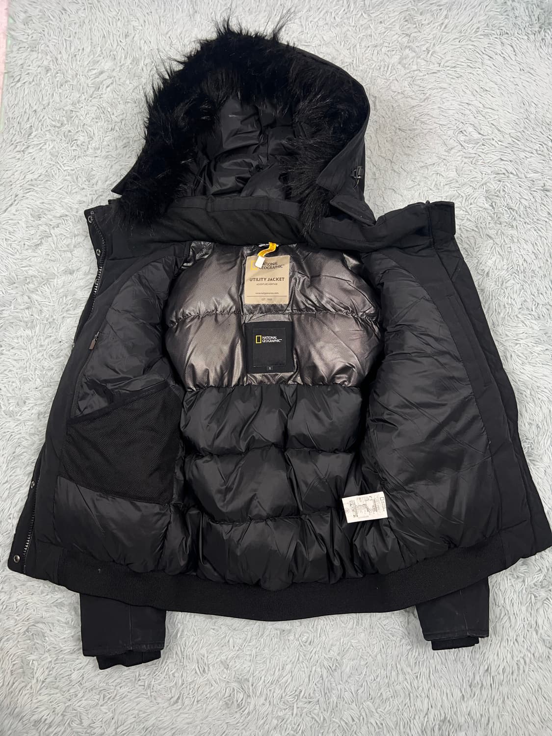 내셔널지오그래픽 타루가 RDS 덕다운 여성 숏패딩 S 상품이미지8