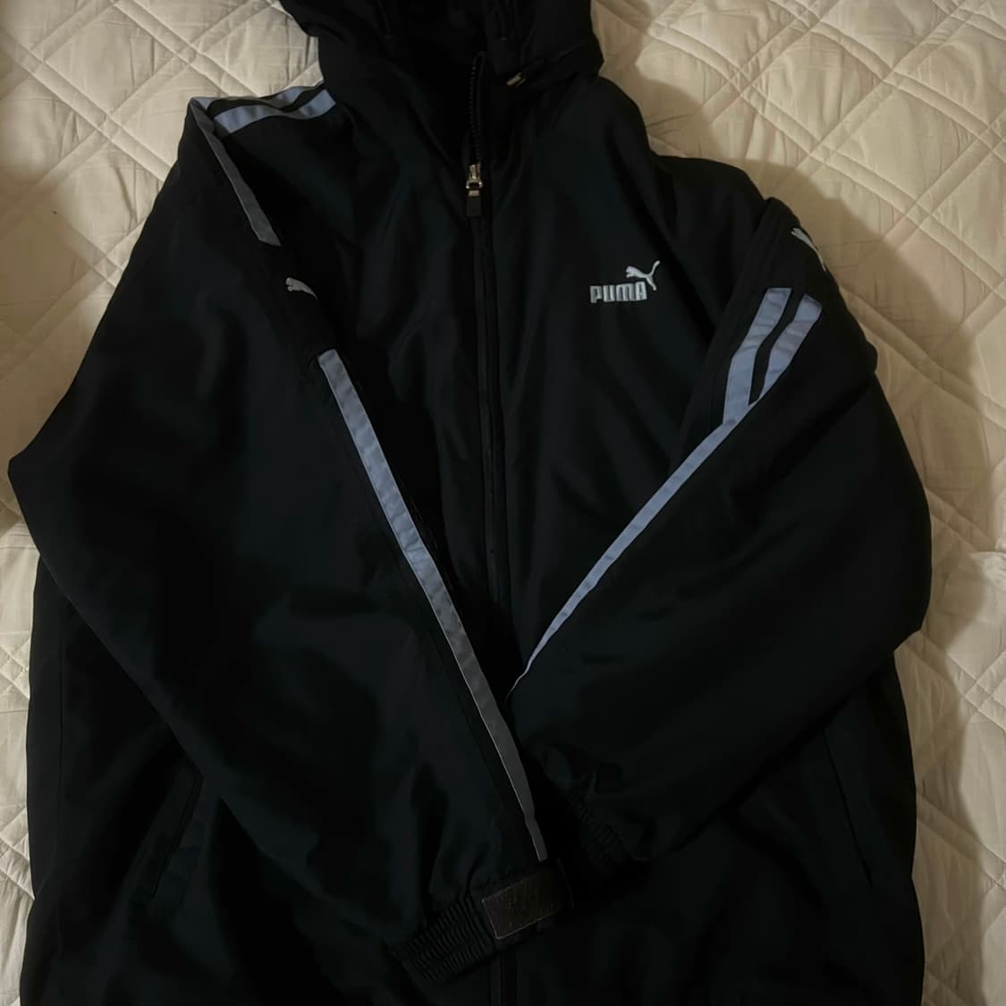 퓨마 퀄팅 바람막이 자켓 상품이미지1