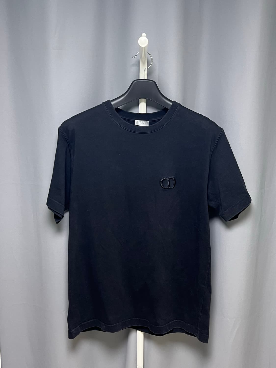 [정품] XL 디올 CD 로고 반팔티 블랙 상품이미지2