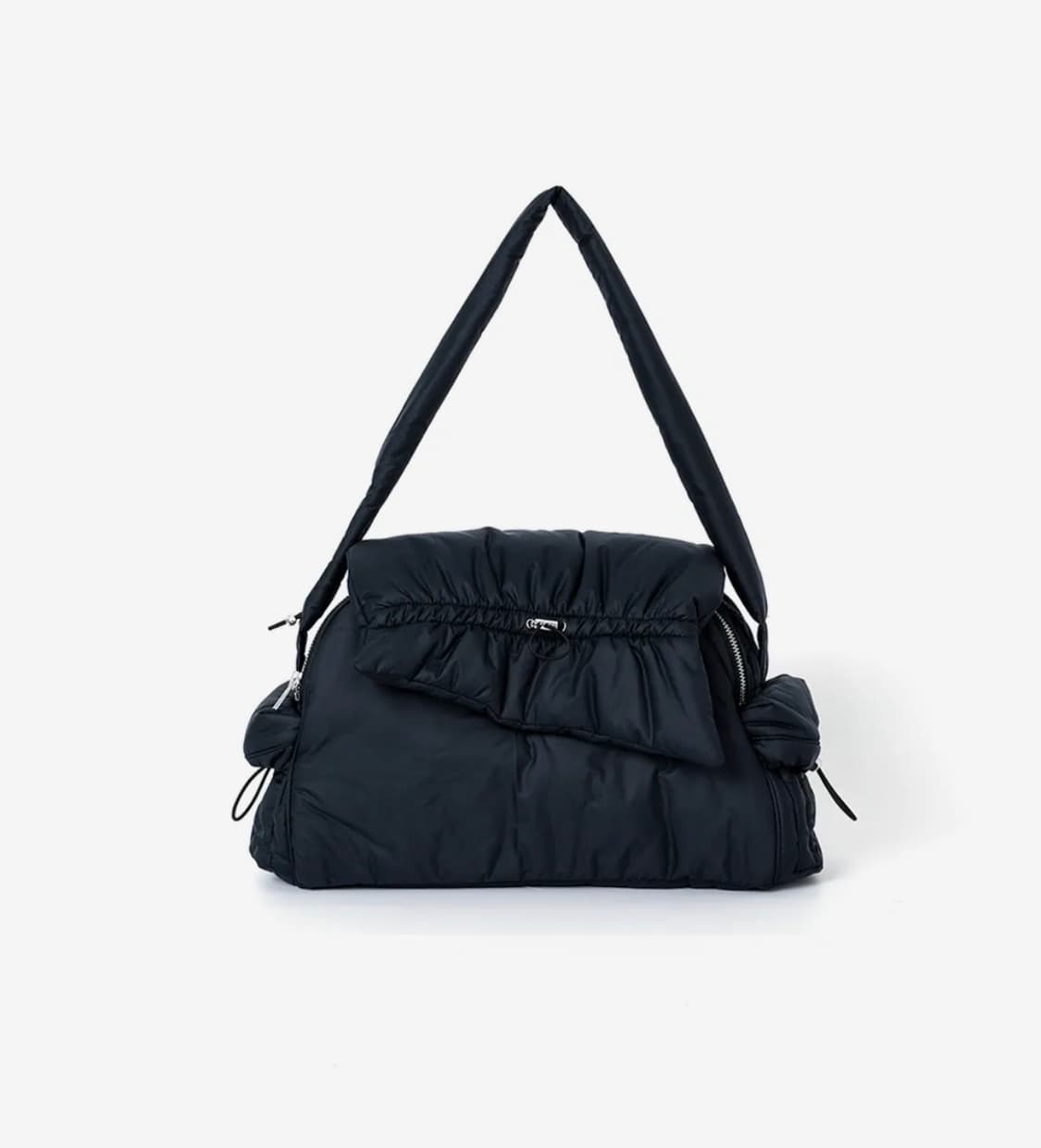 yeel SHIRRING SHOULDER PADDED BAG NAVY 상품이미지1