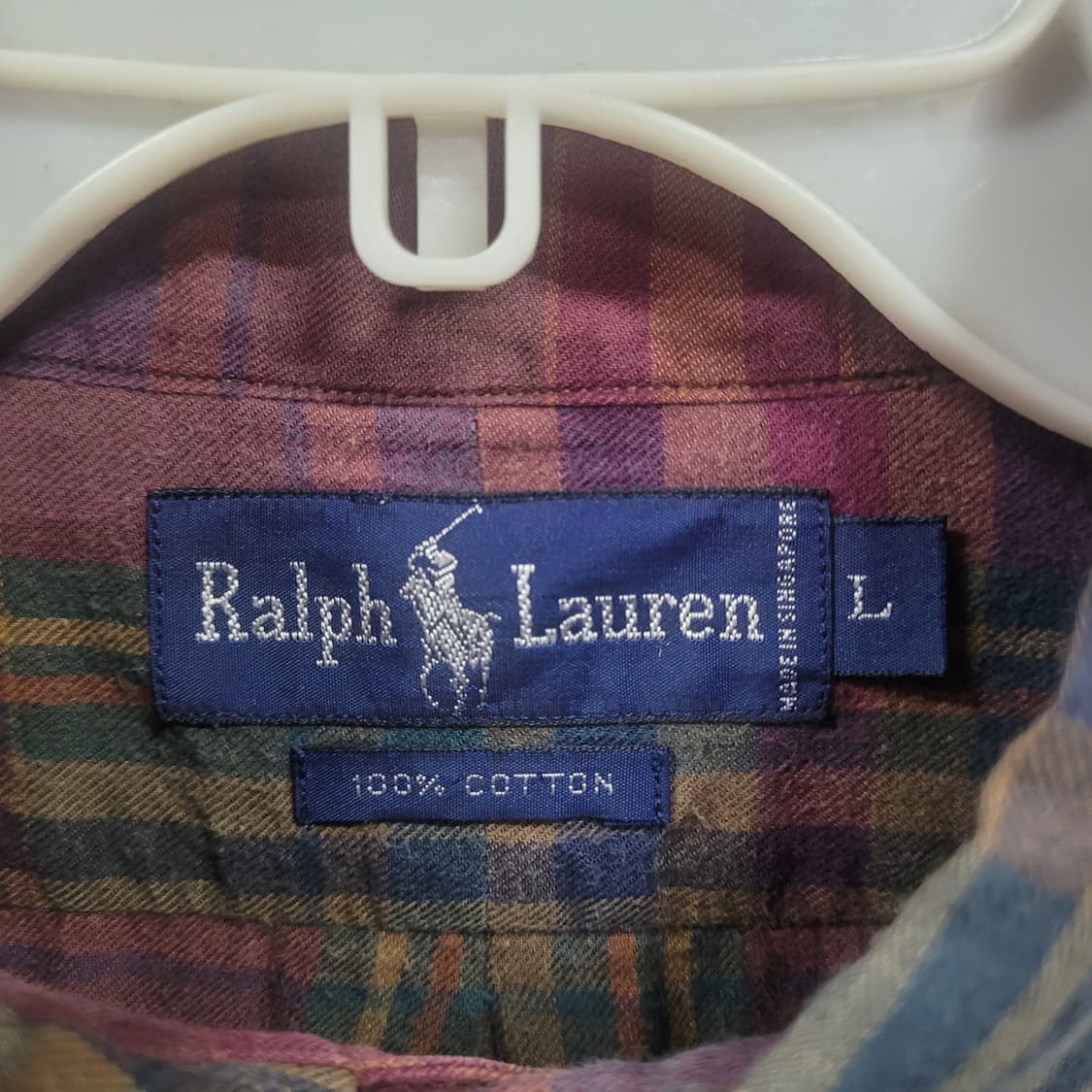 Ralph Lauren 빈티지 체크 셔츠 상품이미지5