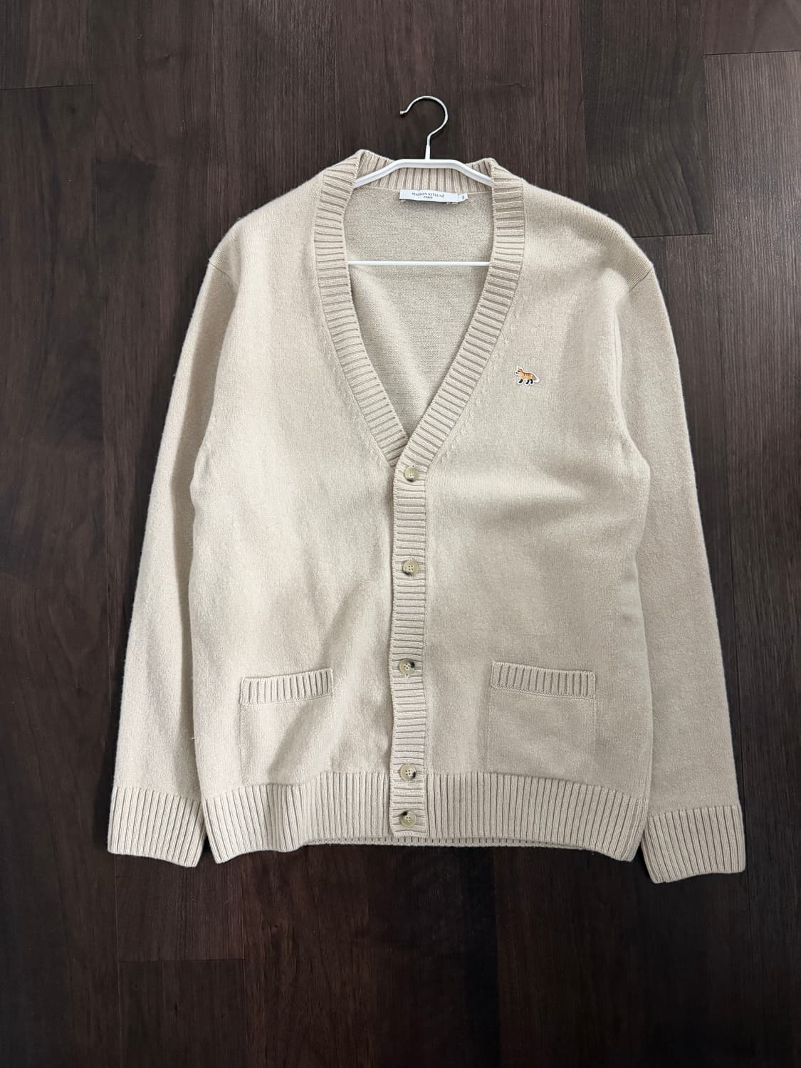 메종키츠네 니트 가디건 상품이미지1