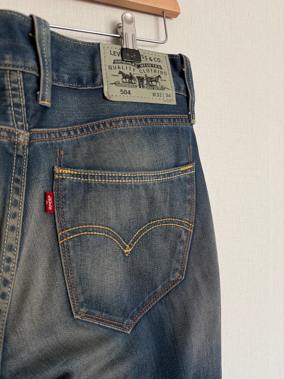 리바이스 504 데님 상품이미지1