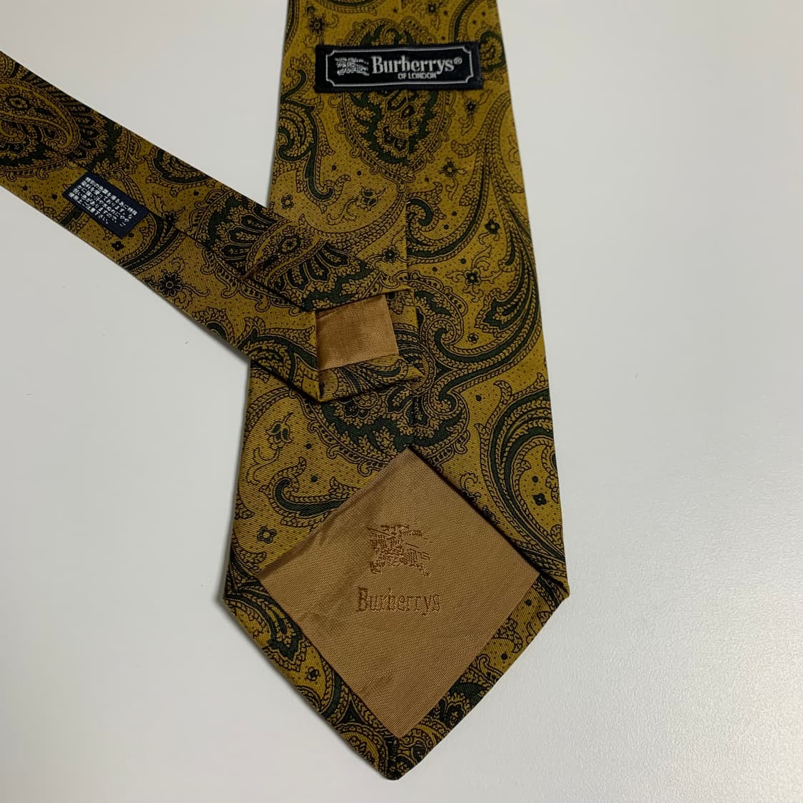 버버리(BURBERRY) 페이즐리 명품넥타이 100실크 최상급 A+등급 상품이미지6