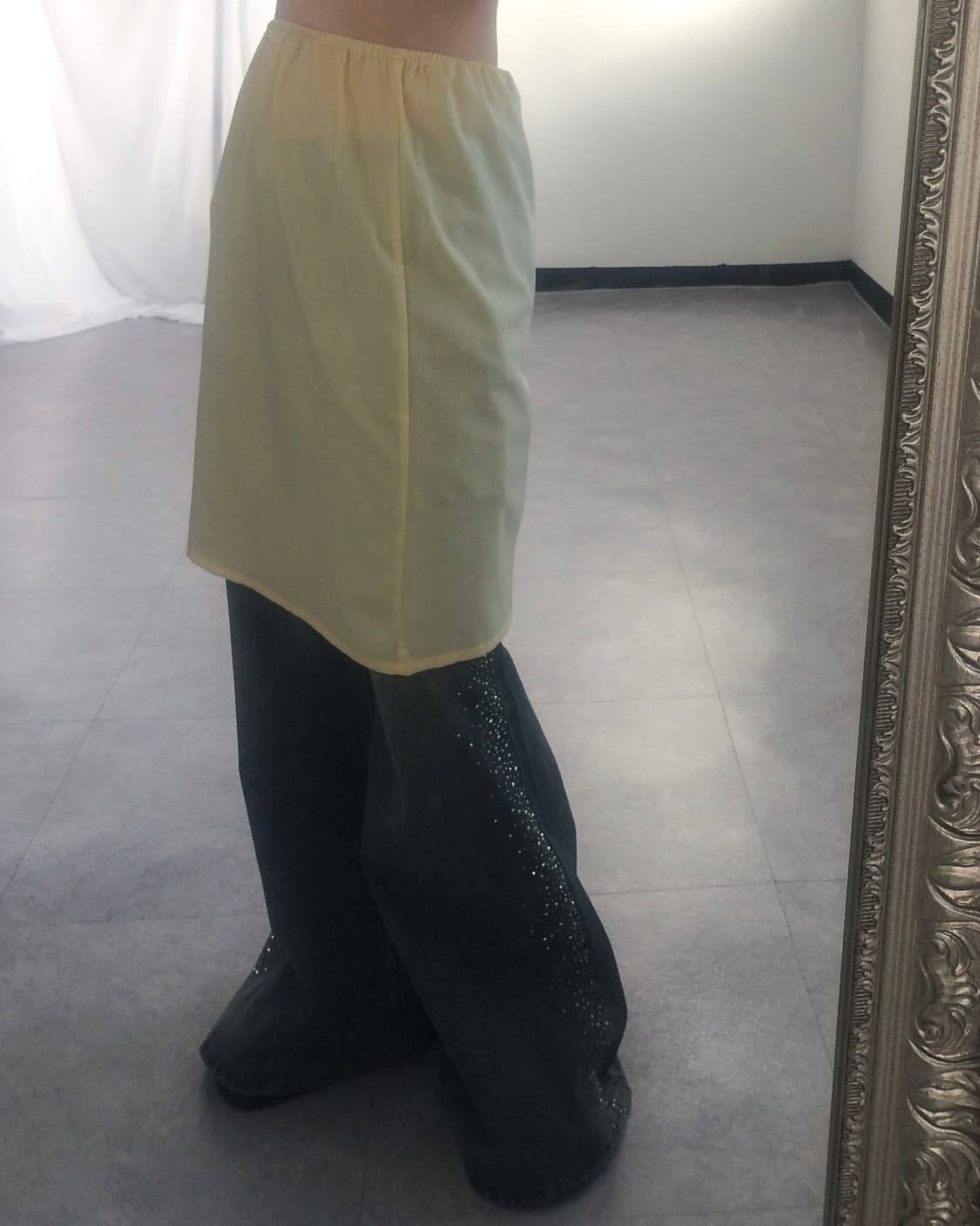 Layered skirt 상품이미지3