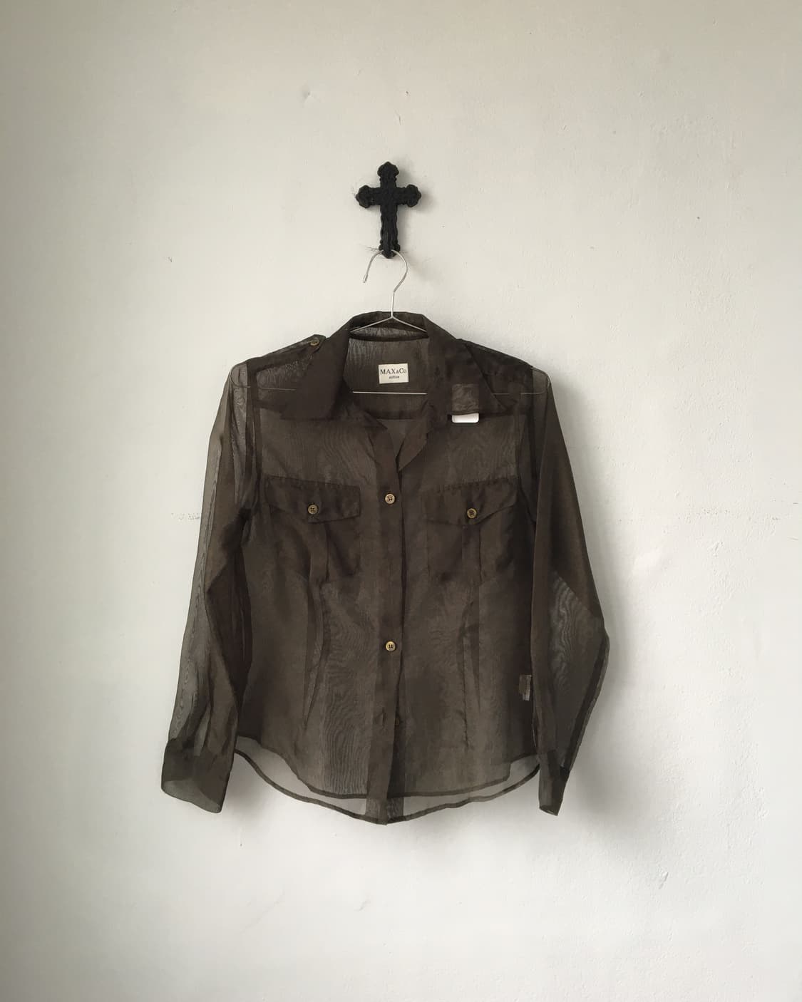 Max & co see through shirt 상품이미지2