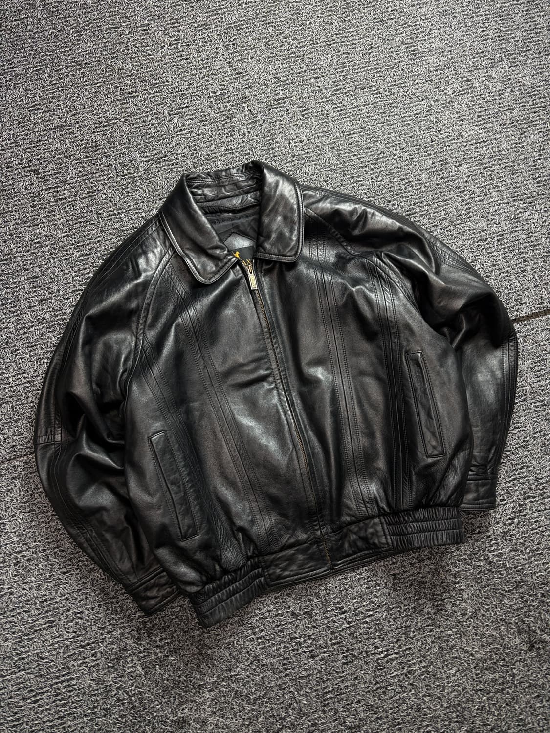 00s 빈티지 아카이브 램스킨 봄버 자켓 2404 상품이미지1