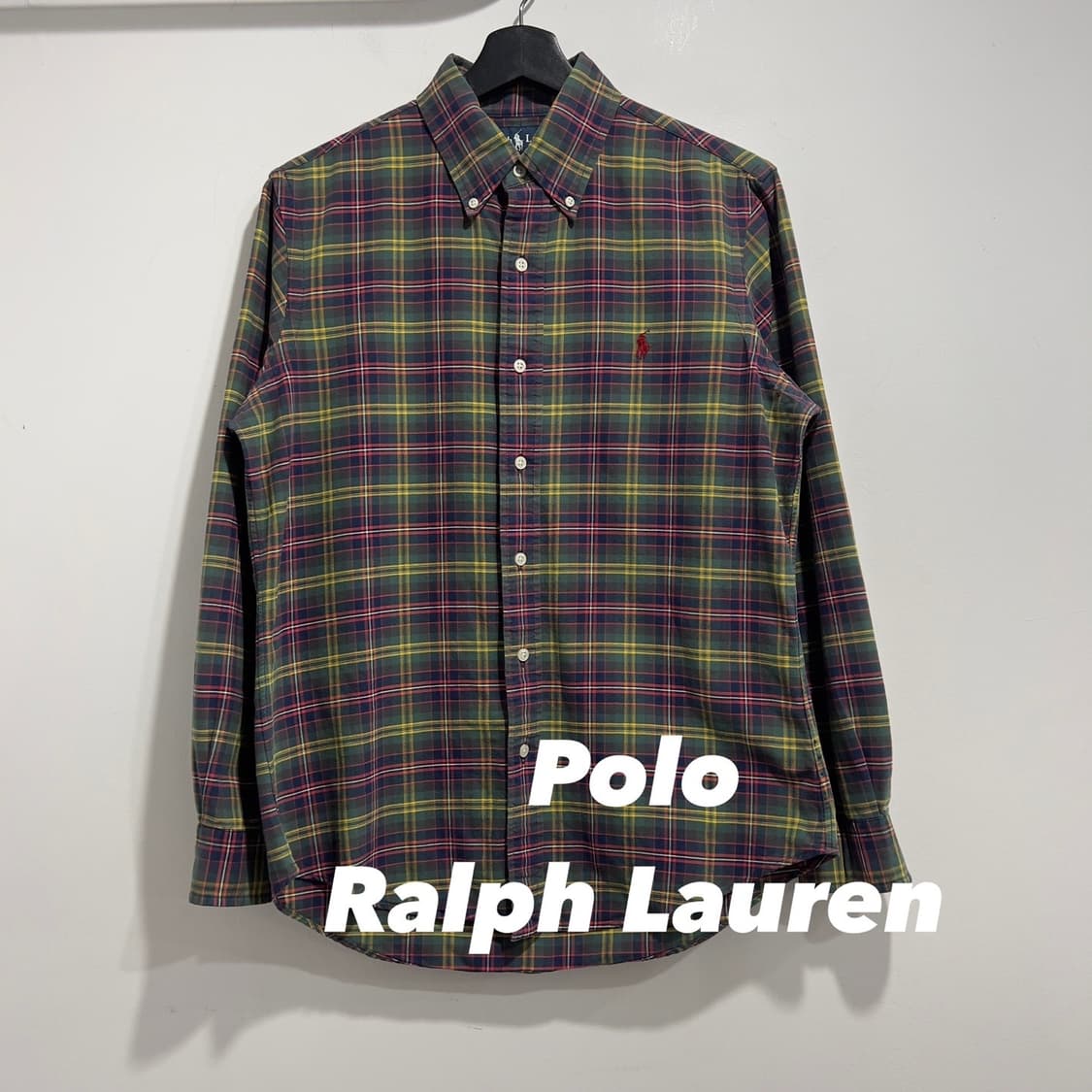 폴로 랄프로렌 체크 셔츠 상품이미지1