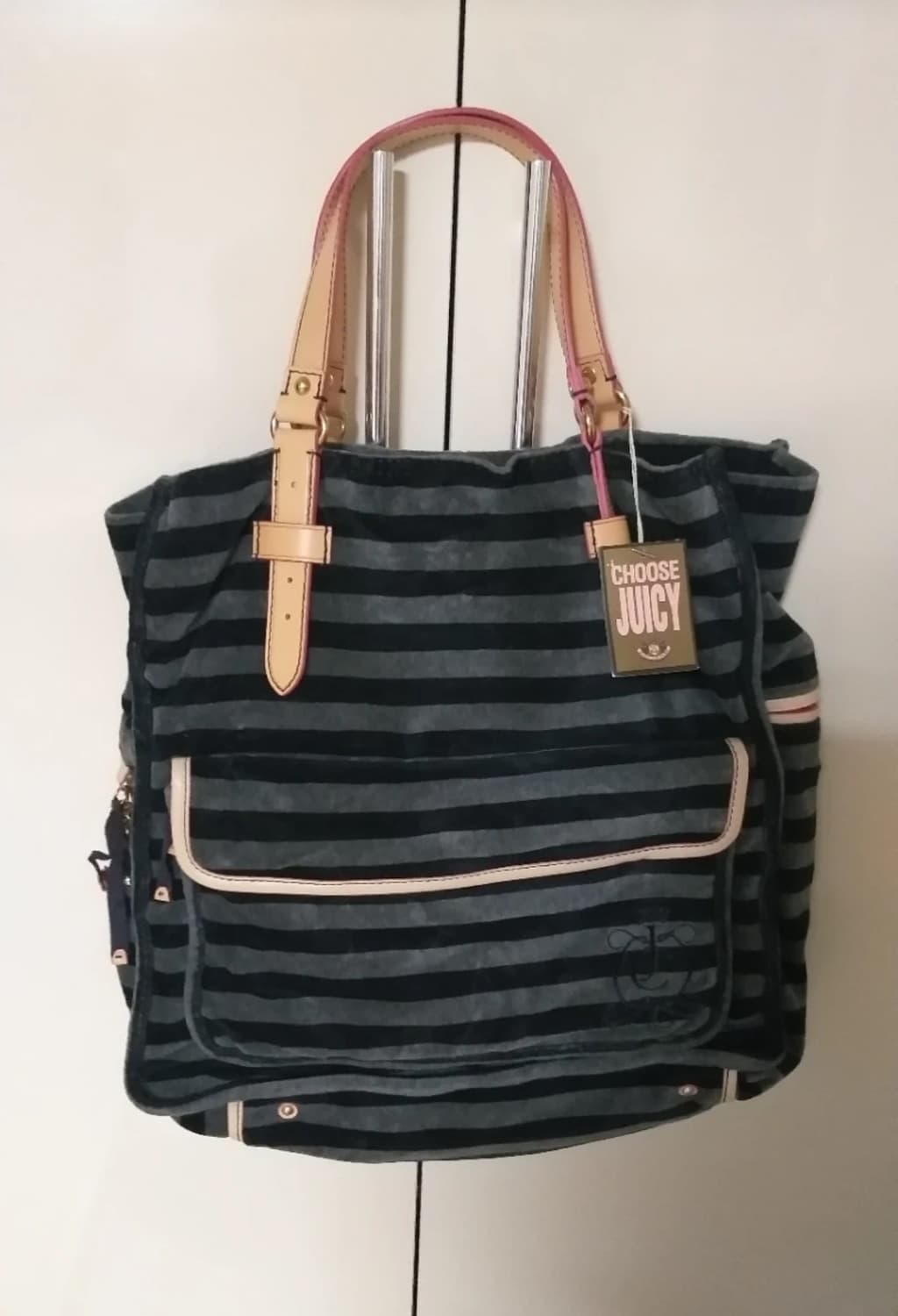 Juicy couture 쥬시꾸뛰르 벨벳토드백 상품이미지1