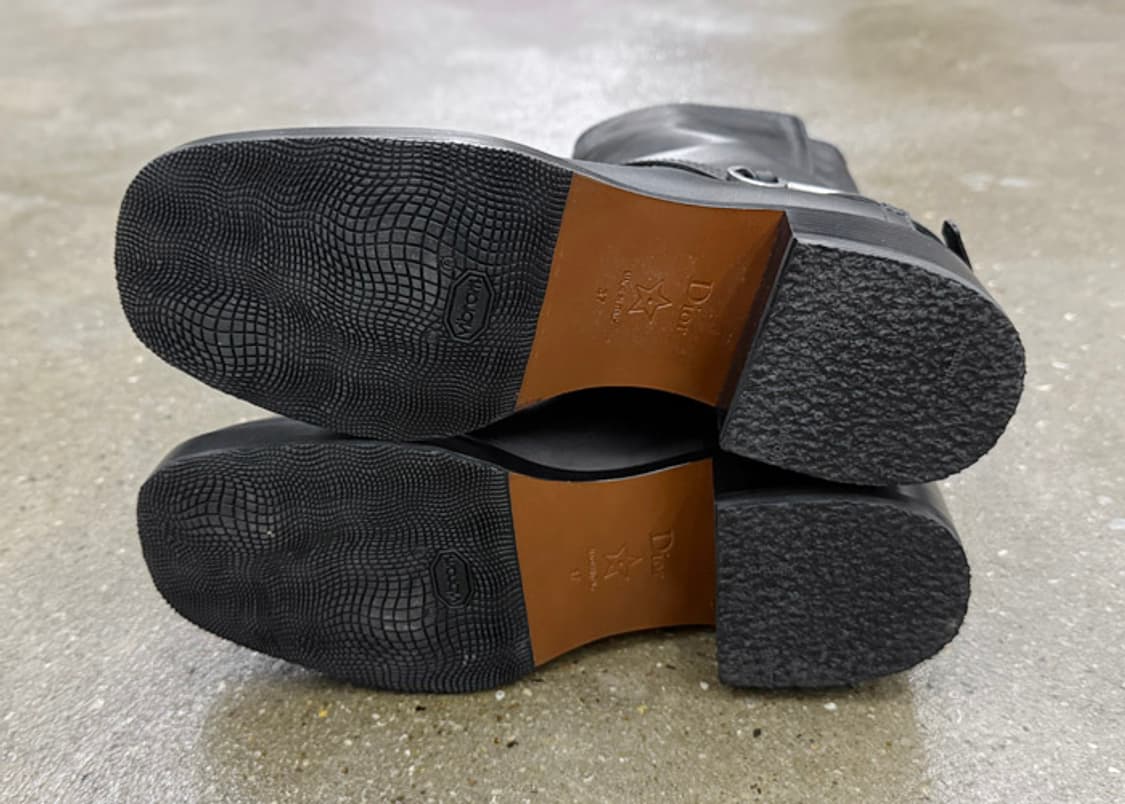 크리스찬 디올 레더 바이커 부츠 상품이미지9