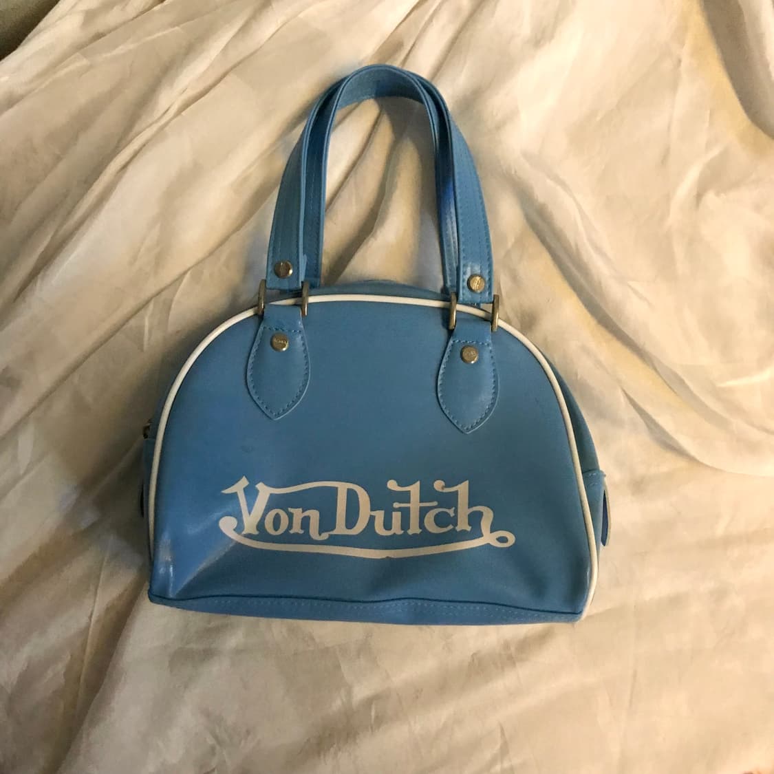 VonDutch 본더치 블루 미니 토트백 상품이미지1