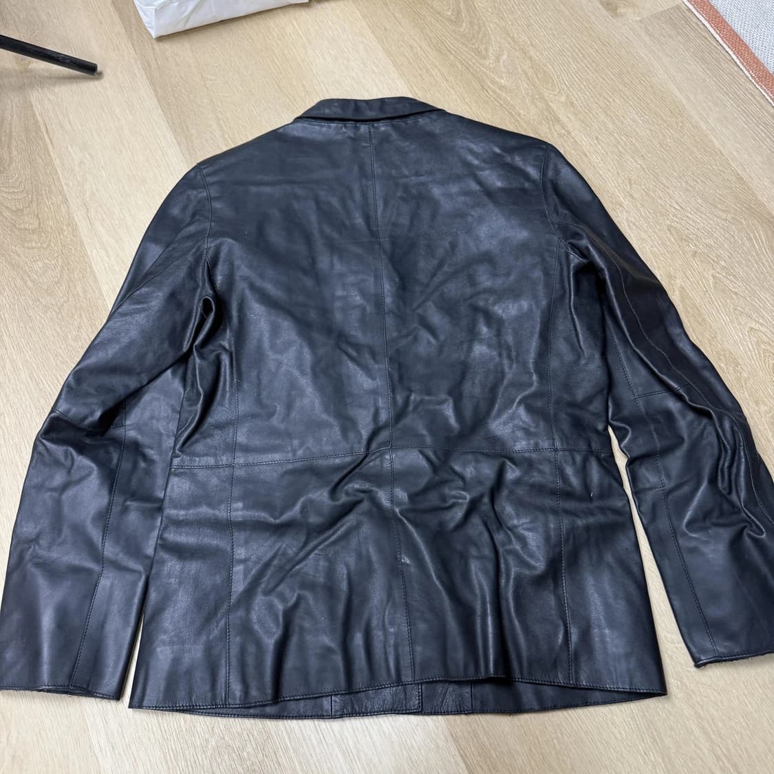 올드 갭 레더 블레이저 상품이미지3