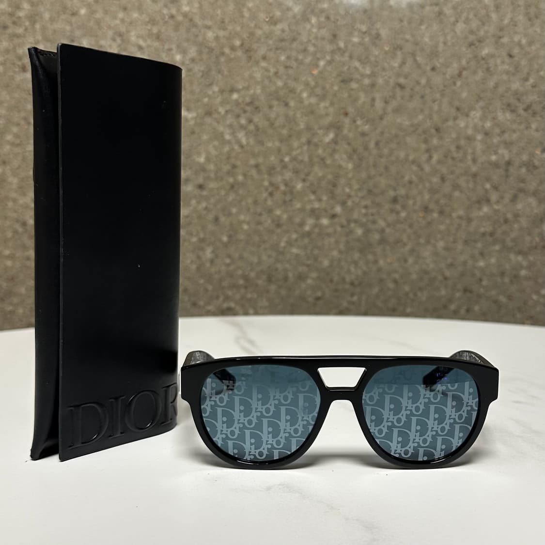 디올 블루 오블리크 미러 선글라스 상품이미지4