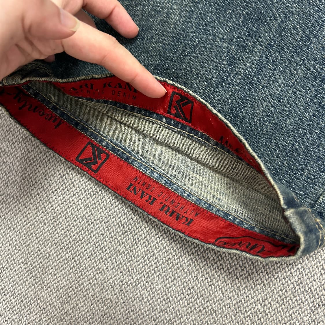 칼카니 올드스쿨 힙합 데님팬츠(38) 상품이미지6