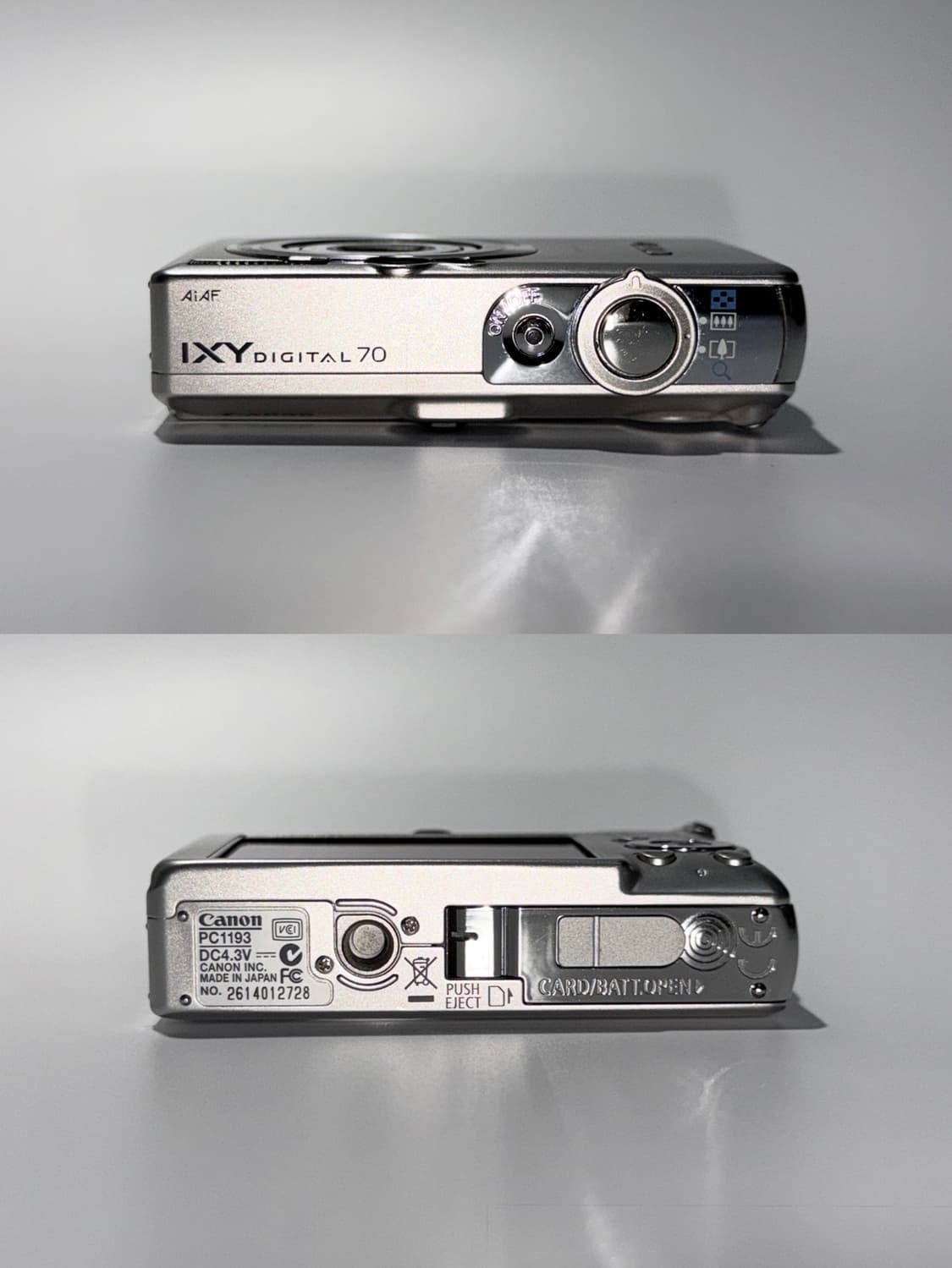 [미품풀구성!] 캐논 익시 ixy70 (익서스 ixus60) 실버 디카 상품이미지10