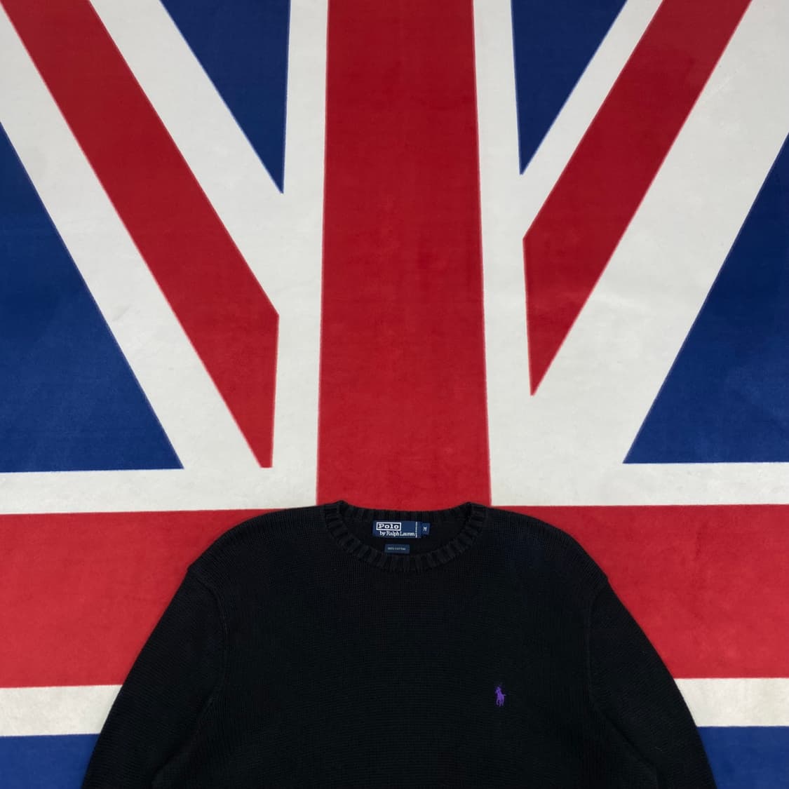 폴로 오버핏 니트 ML 실측-XL  상품이미지2