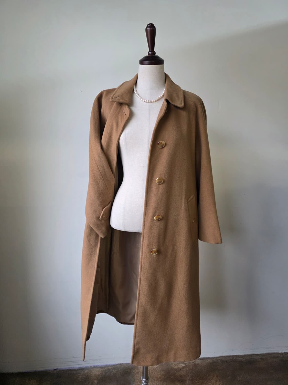 Burberrys 버버리스 울 캐시미어 발마칸 코트 상품이미지1