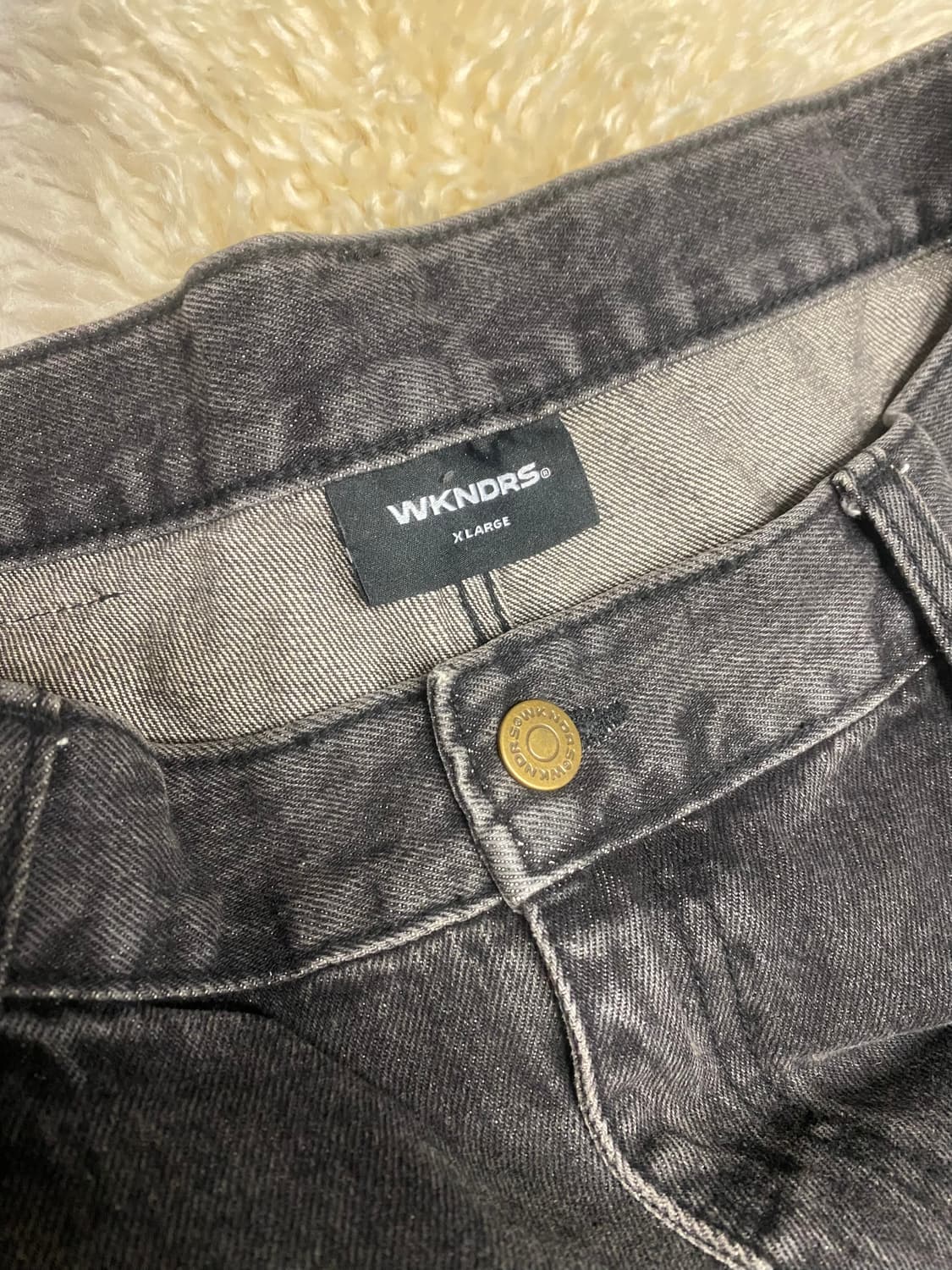 위캔더스 DISTRESSED DENIM PANTS 찢어진청바지 찢청 데님 상품이미지2