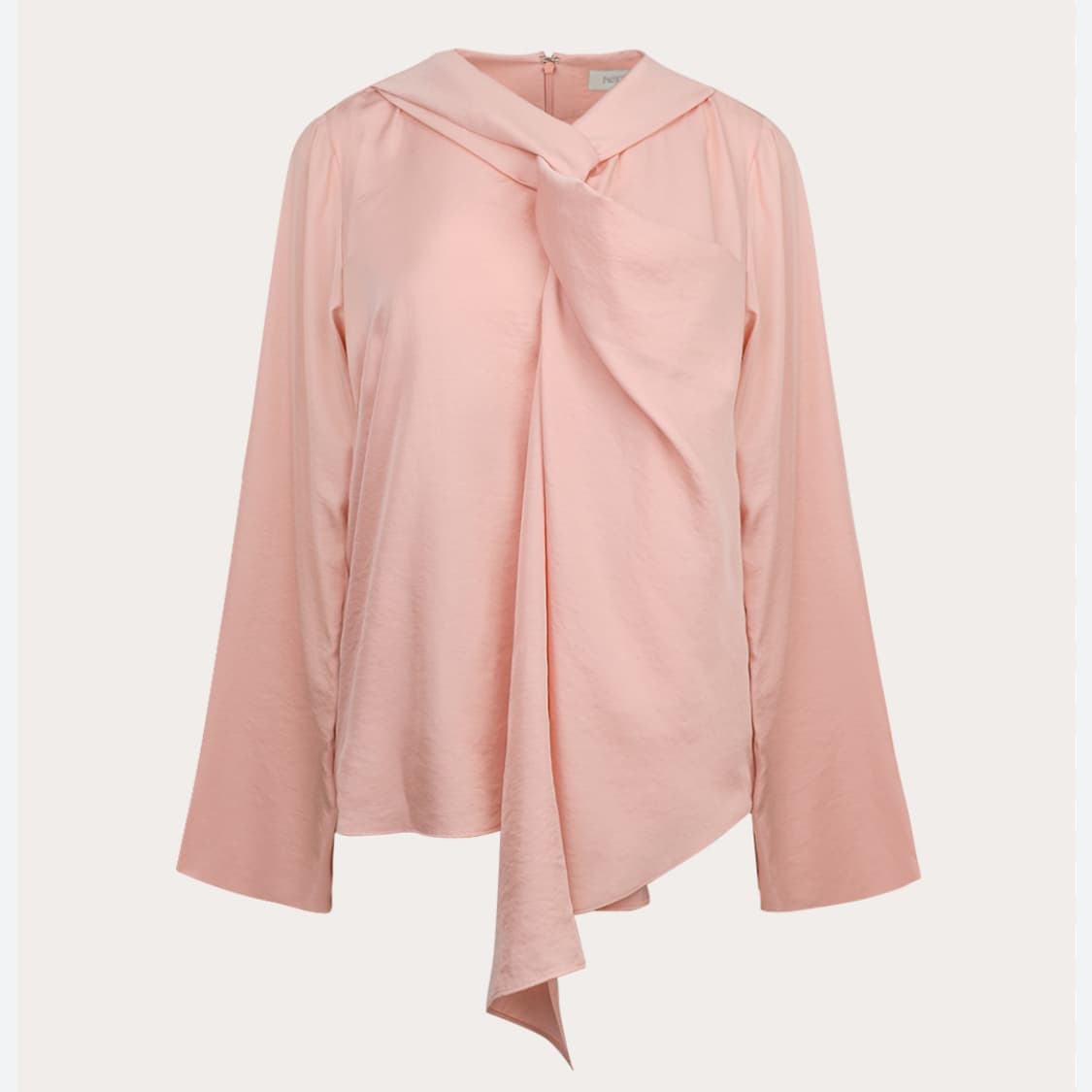 허앤쉬(her&she) 트위스트 레이어 블라우스 프리사이즈 새상품  상품이미지2