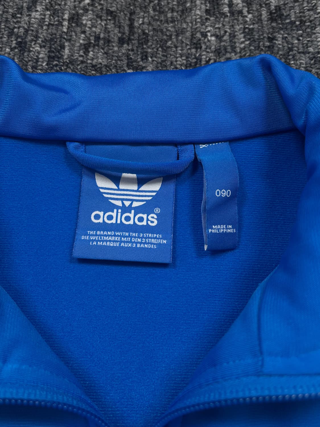 아디다스 블루 트랙탑 져지 상품이미지5