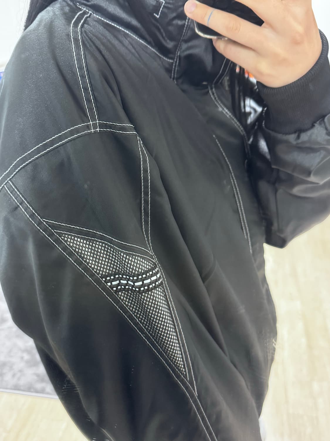 빈티지 유광 점퍼 상품이미지8