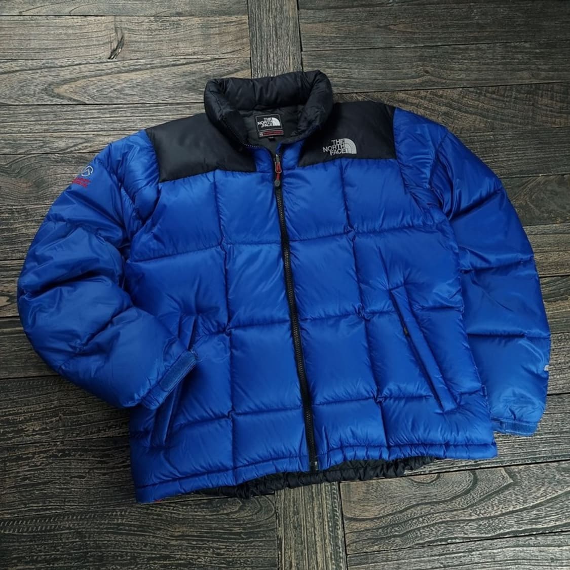 [노스페이스] 800 구스다운 숏패딩 푸퍼 다운 블루 M18508 상품이미지1