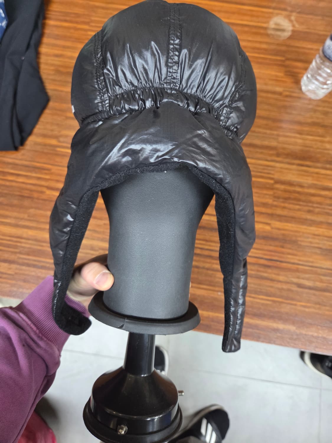 블랙야크 덕다운 패딩 이어머프 트루퍼햇 모자 58 상품이미지3