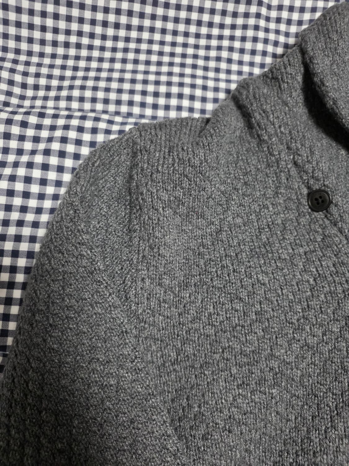 Saturdays 숄카라 니트 L 상품이미지3