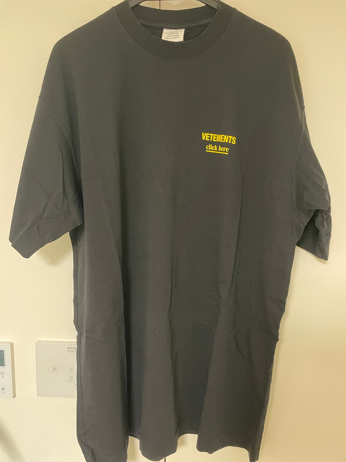 베트멍 남성 로고 오버사이브 반팔 상품이미지1