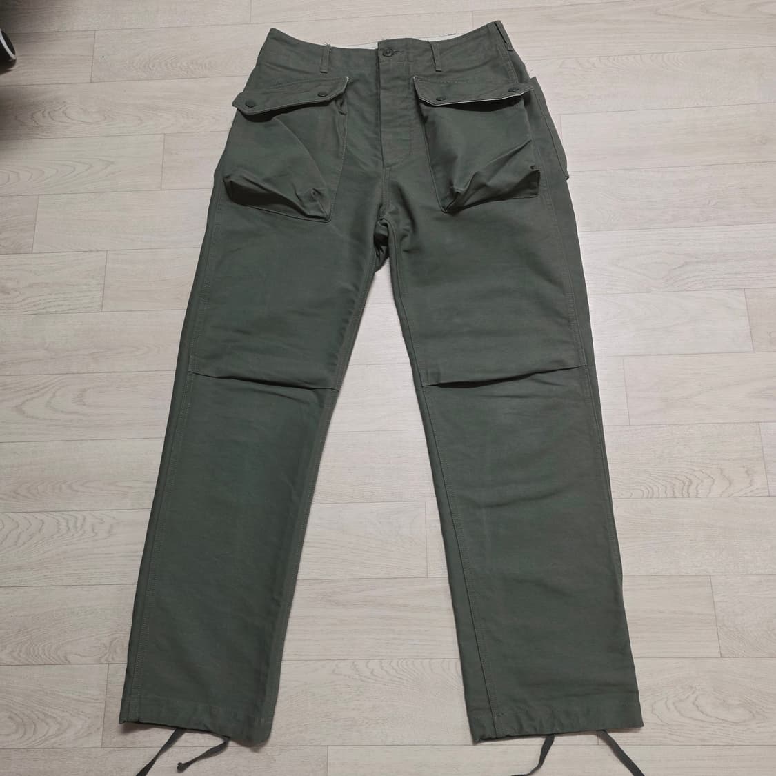 [30] 엔지니어드가먼츠 노르웨이지안 팬츠 올리브 엔가 상품이미지1