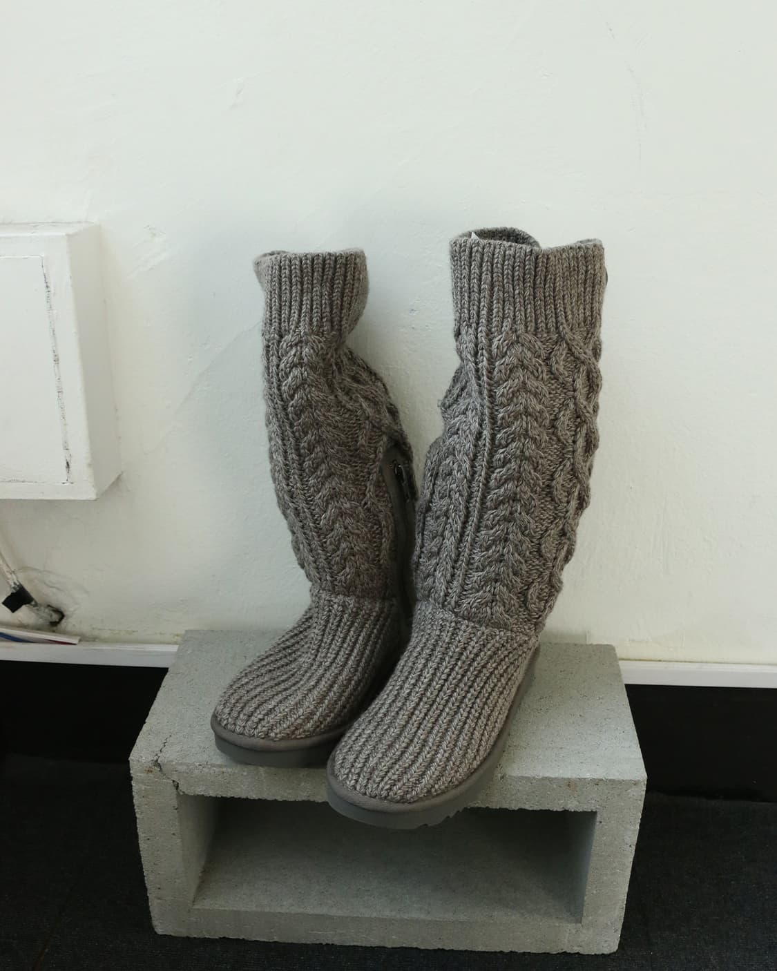 어그 케이블 니트 부츠  상품이미지5