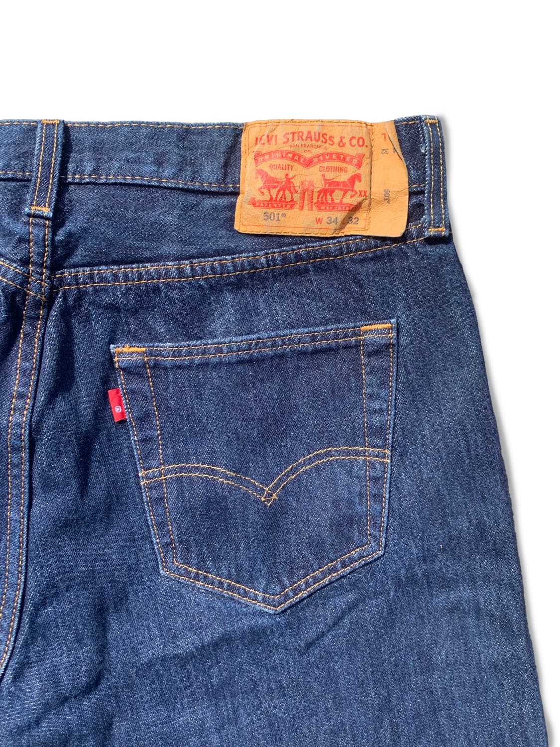 00‘s 리바이스 501 다크 블루 상품이미지3