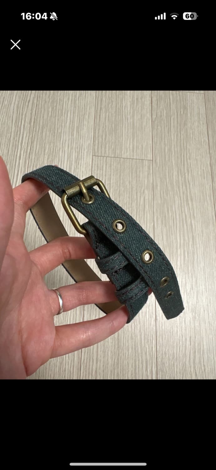 가죽 데님 초커 상품이미지1