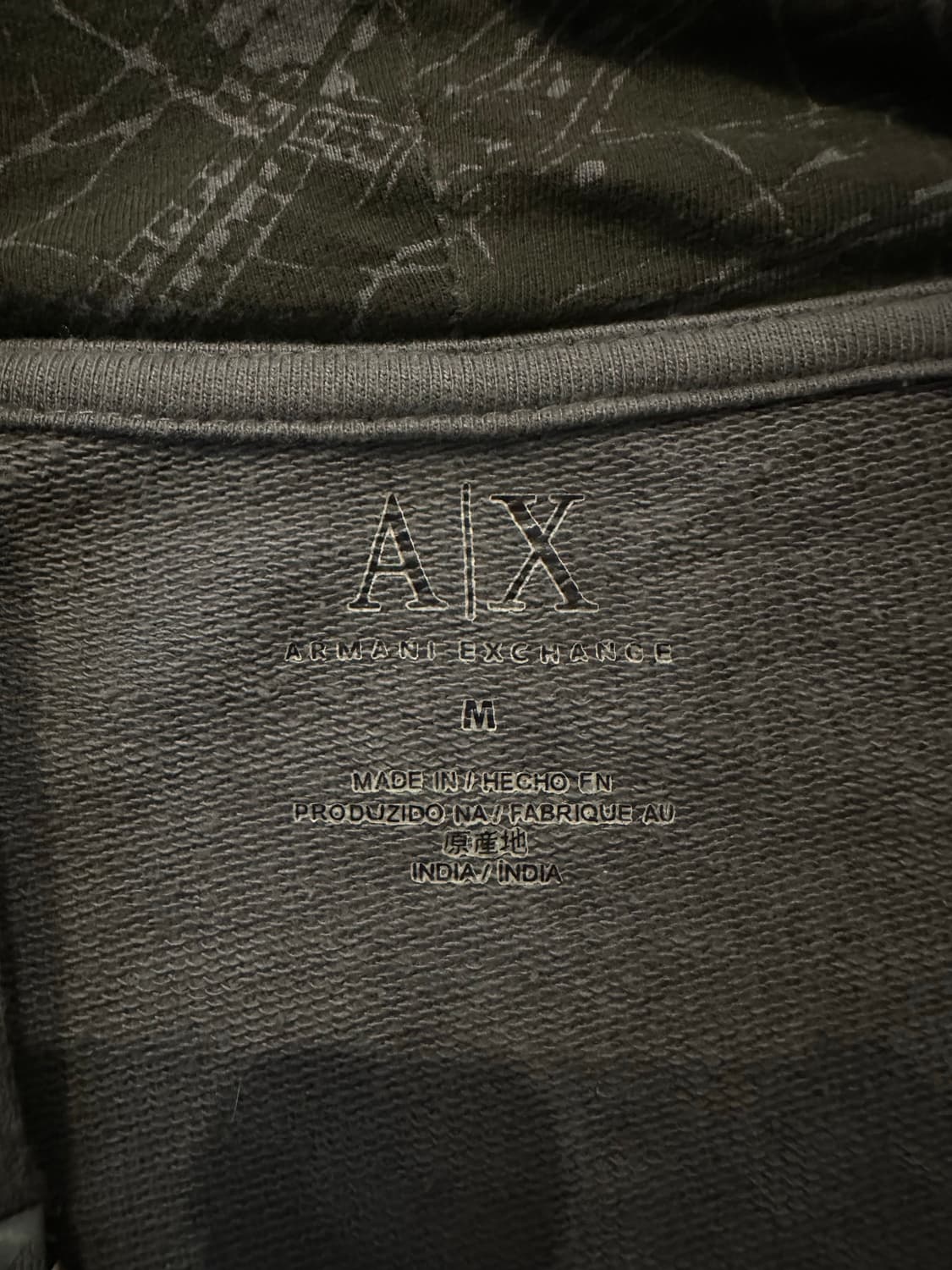 아르마니 익스체인지(Armani Exchange) 후드집업 상품이미지2