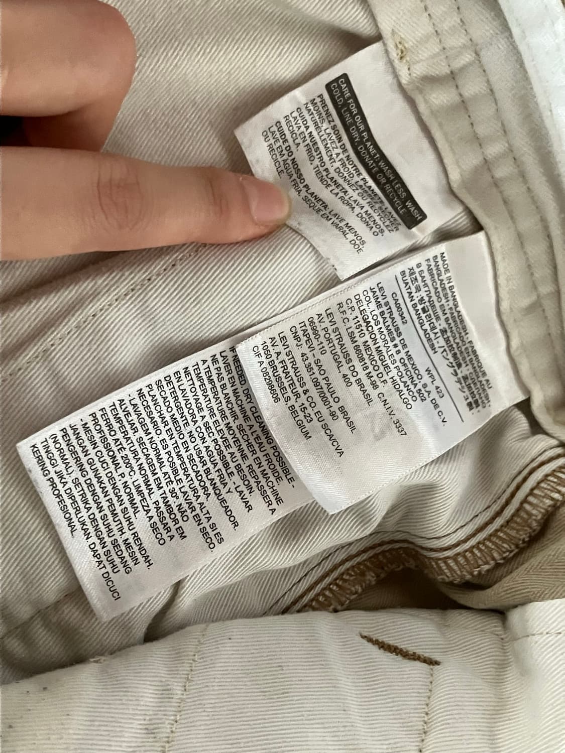 30) Levi's 플랩 포켓 절개 카고 쇼츠 상품이미지8