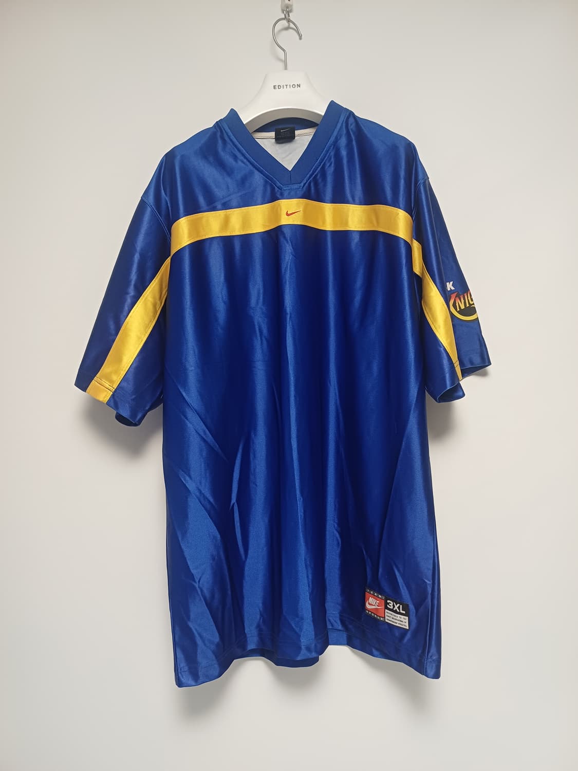 [3XL] 00s 나이키 SK나이츠 오피셜 올드스쿨 농구 웜업 슈팅져지 상품이미지1