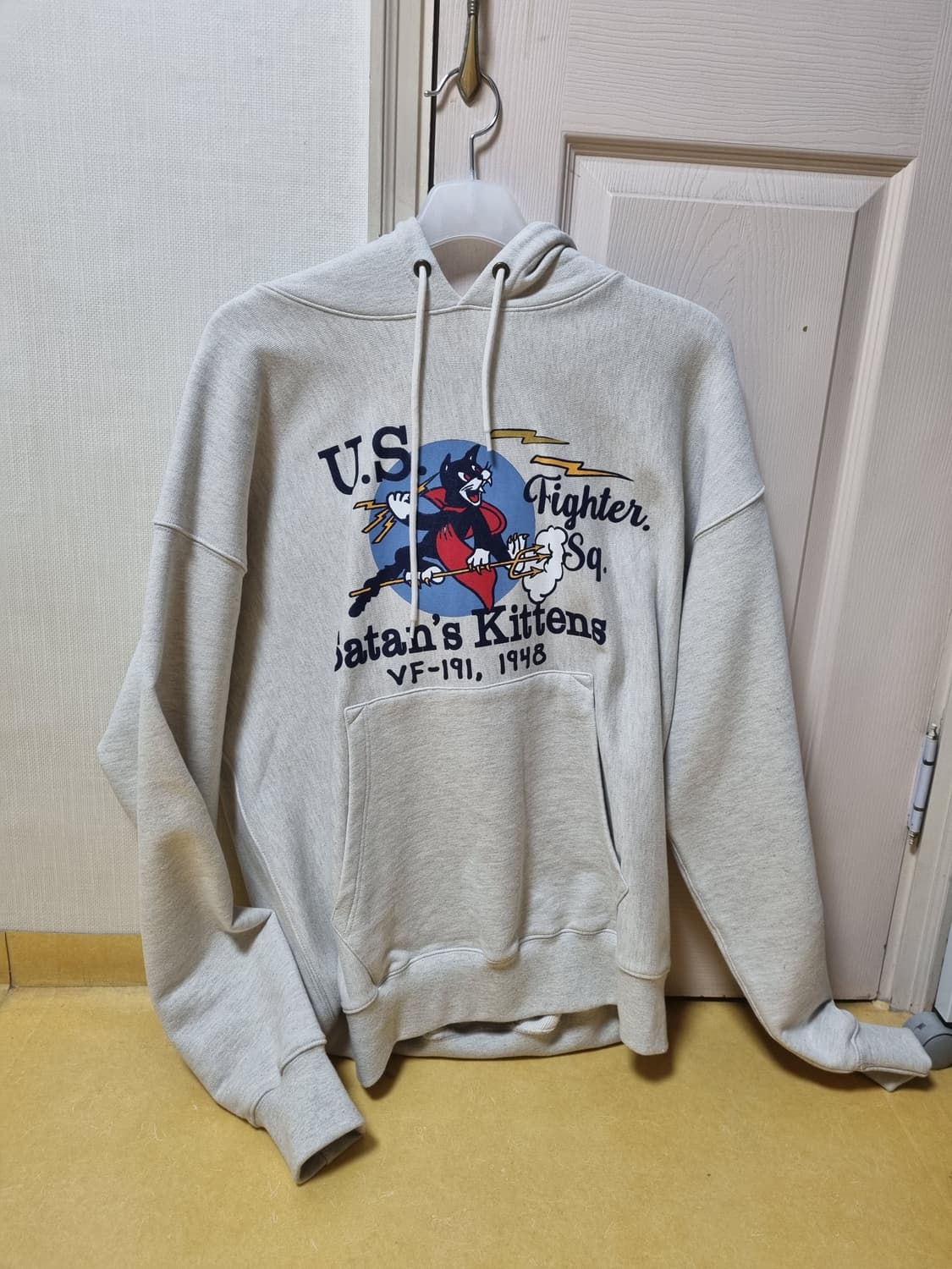 아웃스탠딩 후드 그레이 L사이즈 상품이미지1