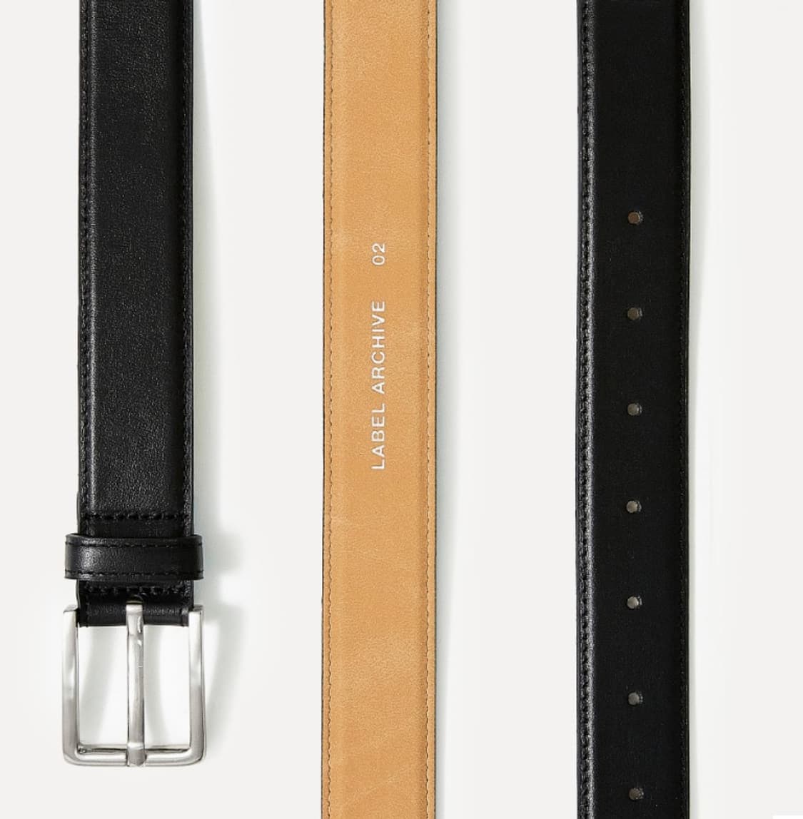 라베아카이브 Vann pin-buckle belt black 1사이즈 상품이미지2