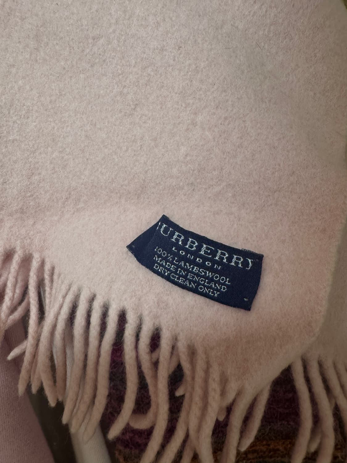 핀터레스트 버버리 핑크 머플러 목도리 딸기우유 상품이미지2