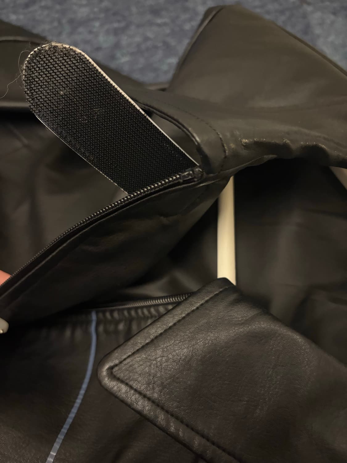 우마미즘 비건 레더 재킷 s 상품이미지8