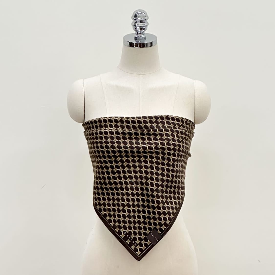 (새상품) celine / 셀린느 실크혼방 쁘띠스카프 상품이미지7