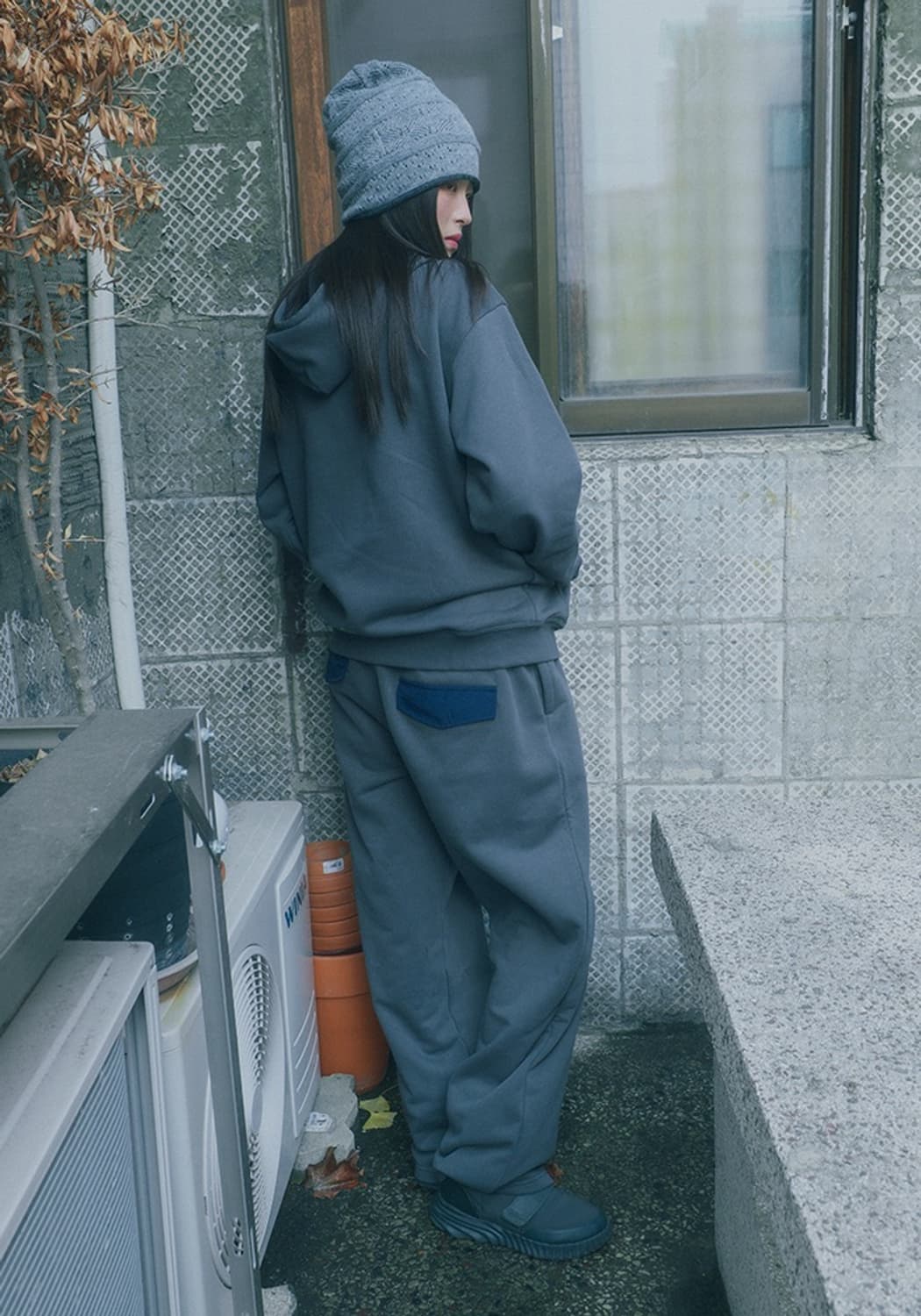 하이산 후드집업 + 팬츠 일괄판매 상품이미지8