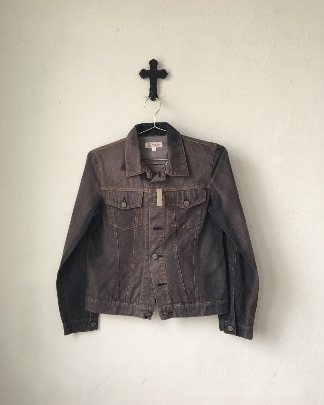 Michel klein washing trucker jacket 상품이미지2