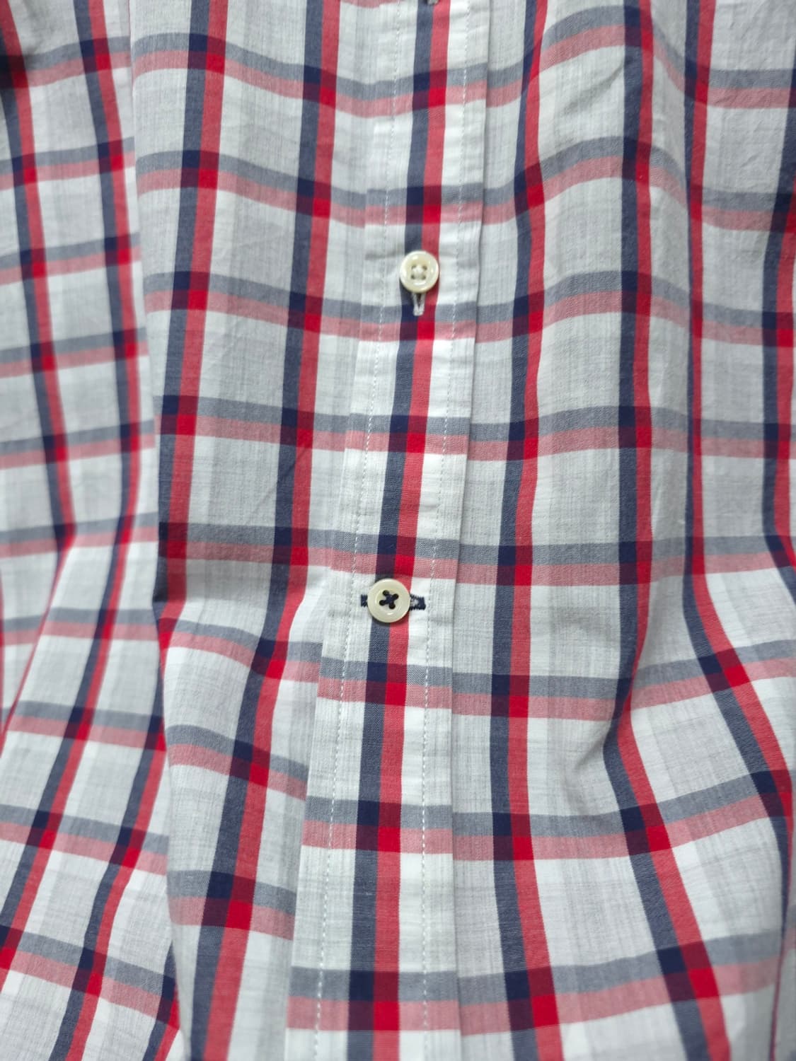 타미힐피거 남성 클래식 체크 남방 봄여름 셔츠 (105~110) 상품이미지5