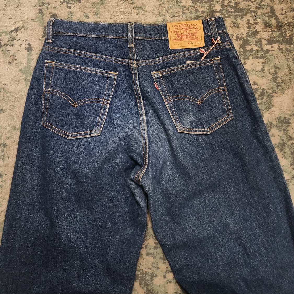 90s USA 제작 리바이스 510-0217 데님 상품이미지7