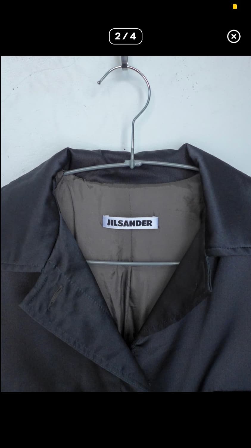 Jil Sander by Raf Simons Silk Jacket 상품이미지2