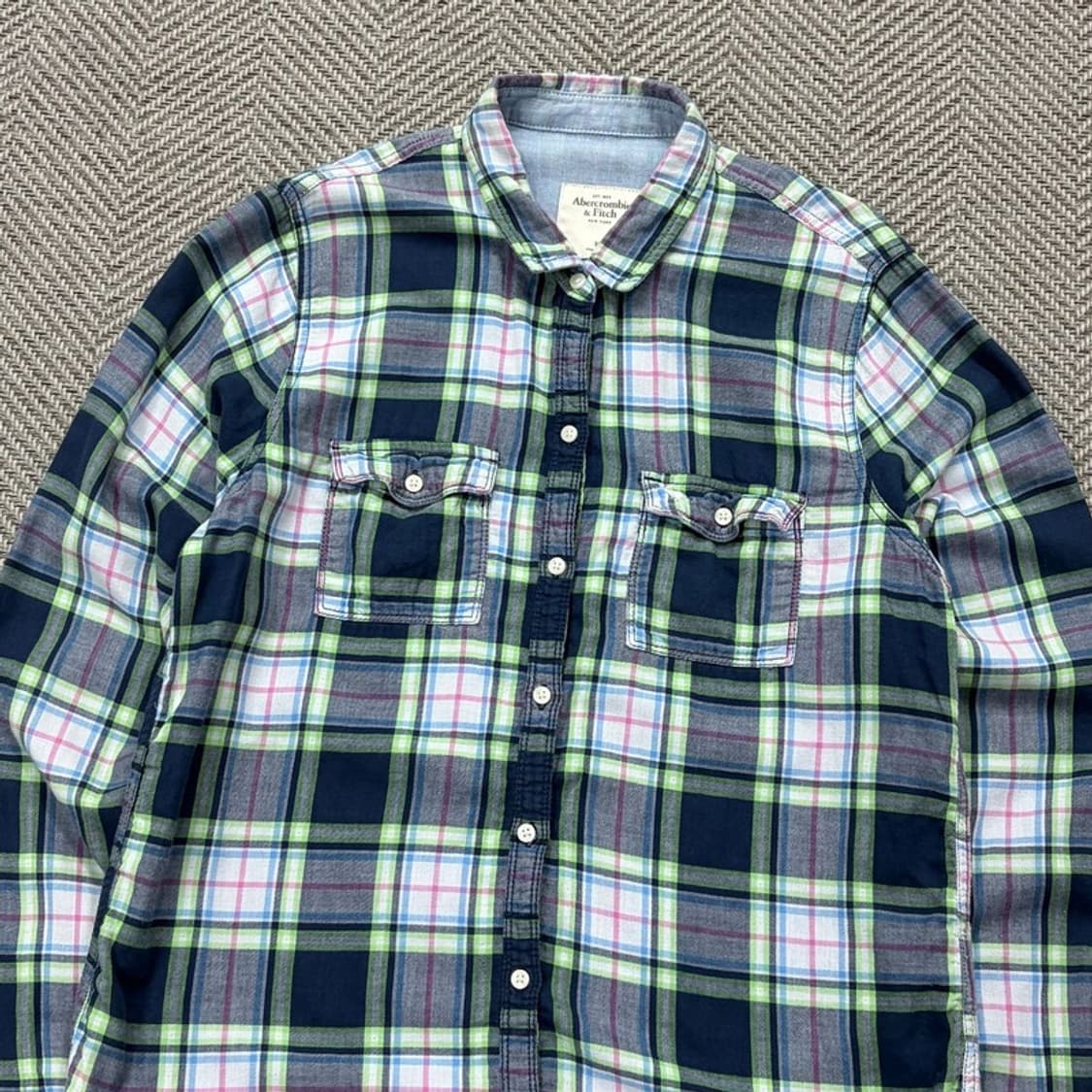 아베크롬비앤피치 체크 셔츠 v2368 상품이미지3